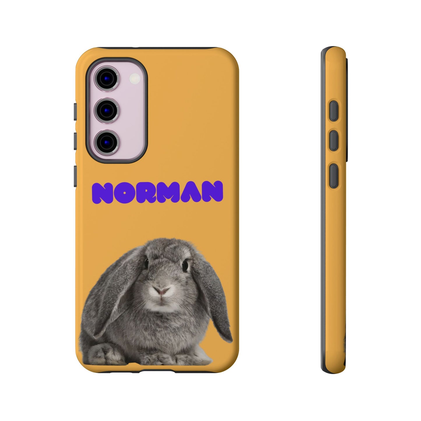 Customizable Pet Tough Phone Case Your Pet Photo or Digital Painting with Name_7