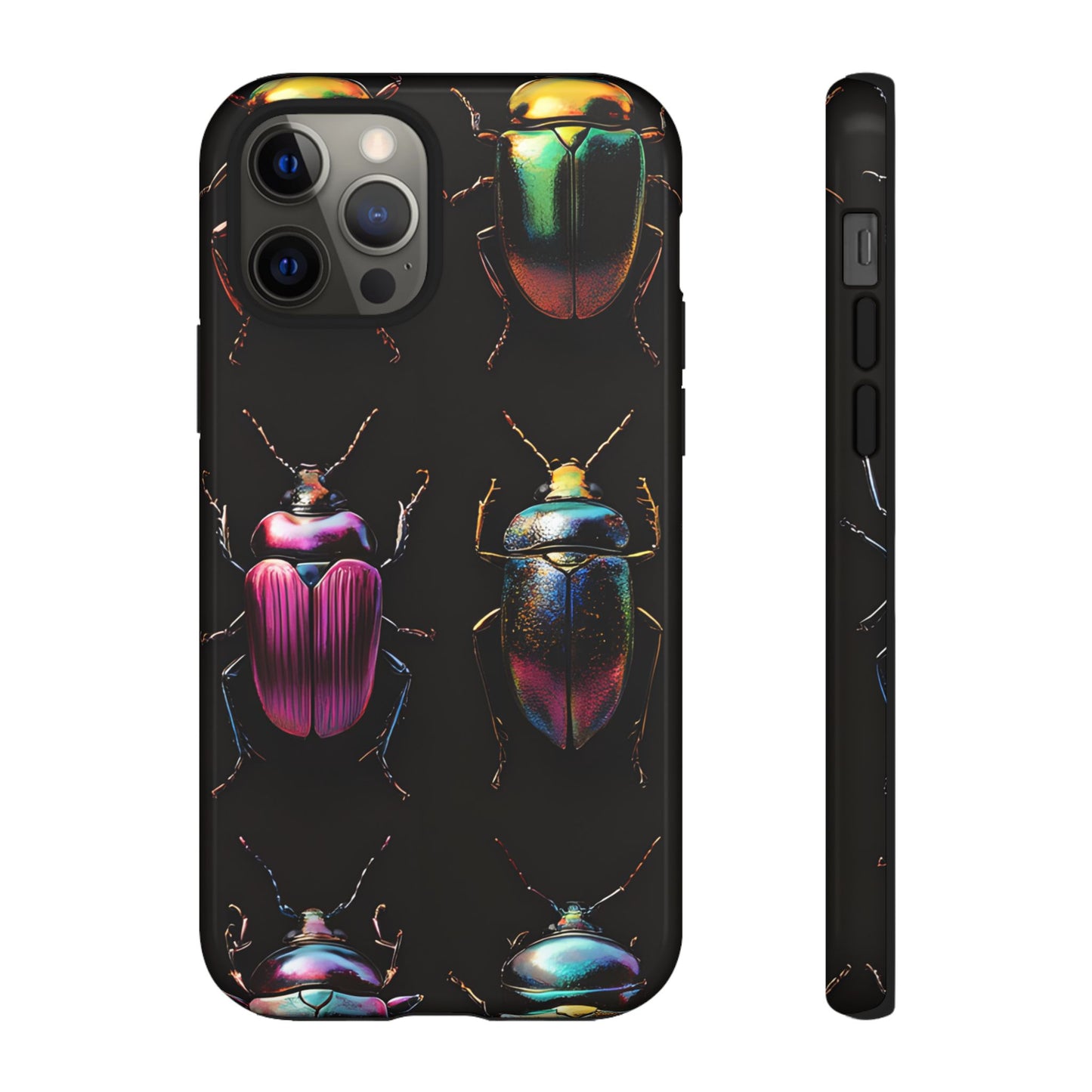 3D-ish Insects_1 Customizable Tough Phone Case for iPhone 16, 15 Pro Max, Samsung S24 Ultra, Pixel 7 & more
