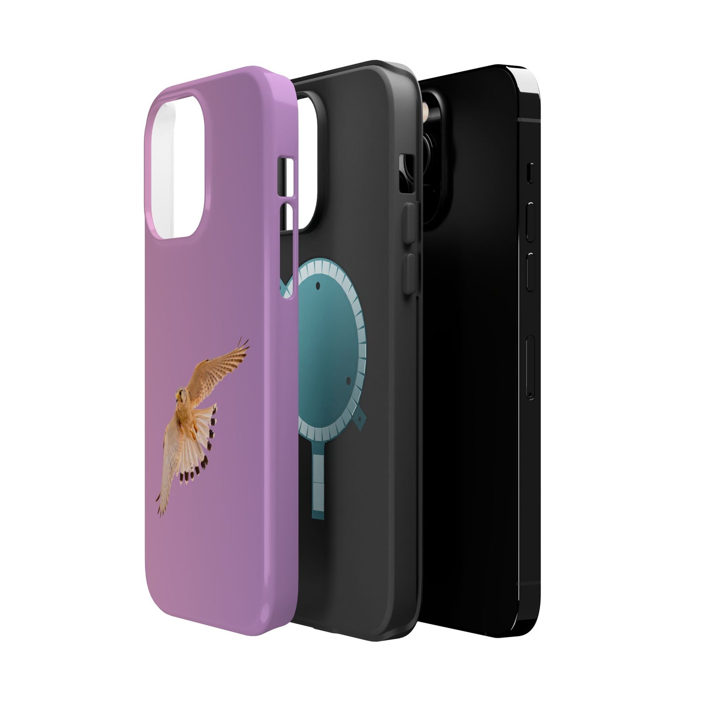 Nankeen Kestral - Magnetic Impact-Resistant Case - Fono Caso x EstebantheNatureman - Wildlife Case - Gift for Bird Lovers