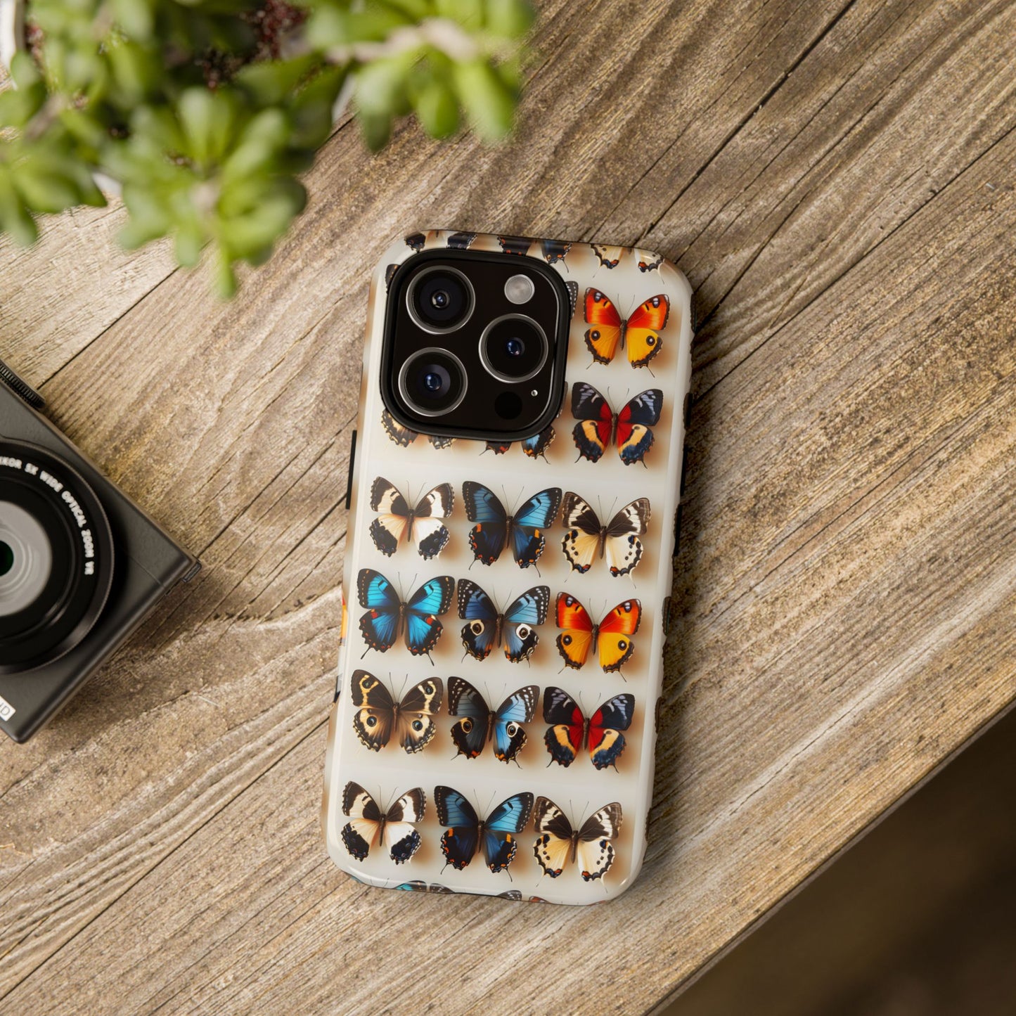 3D-ish Insects_2 Customizable Tough Phone Case for iPhone 16, 15 Pro Max, Samsung S24 Ultra, Pixel 7 & more