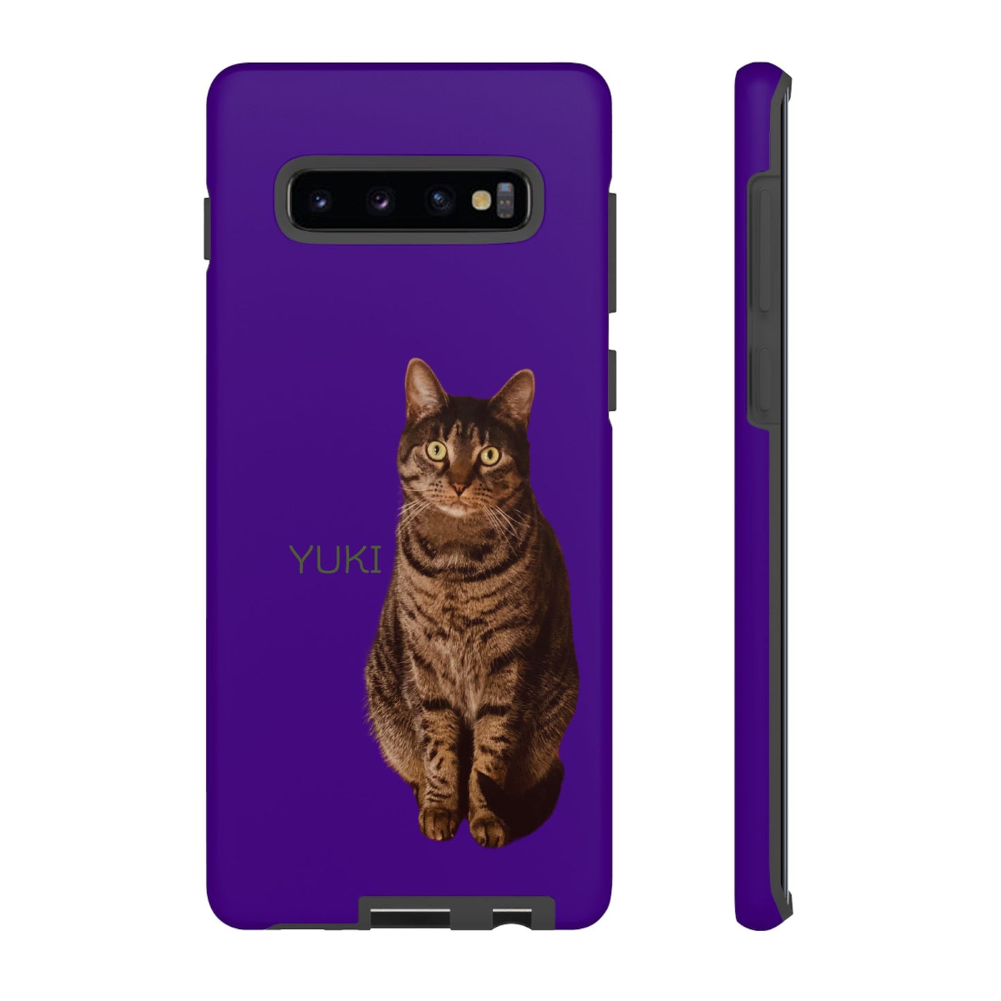 Custom Pet Tough Phone Case Your Pet Photo or Digital Painting with Name_6 for iPhone 15, 15 Pro Max, 15 Plus, Samsung S24 Ultra, Pixel 7