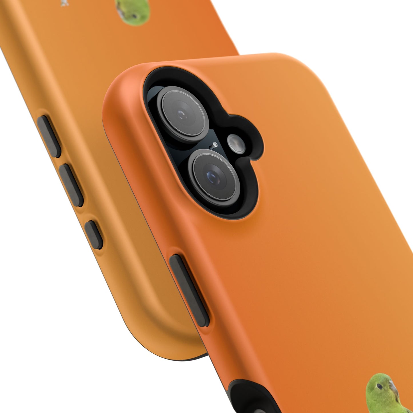 Orange-bellied Parrot - Magnetic Impact-Resistant Phone Case - Fono Caso x EstebantheNatureman - Wildlife Case - Gift for Bird Lovers