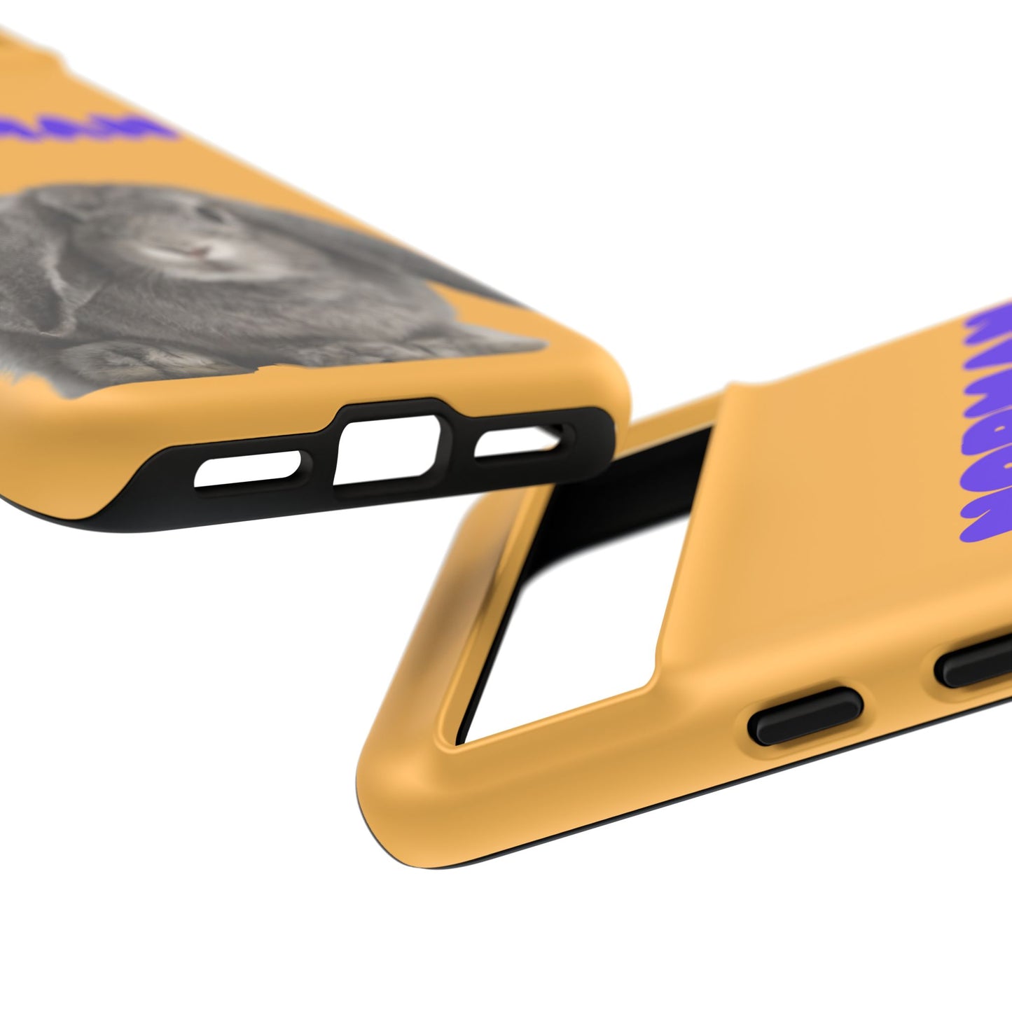 Customizable Pet Tough Phone Case Your Pet Photo or Digital Painting with Name_7