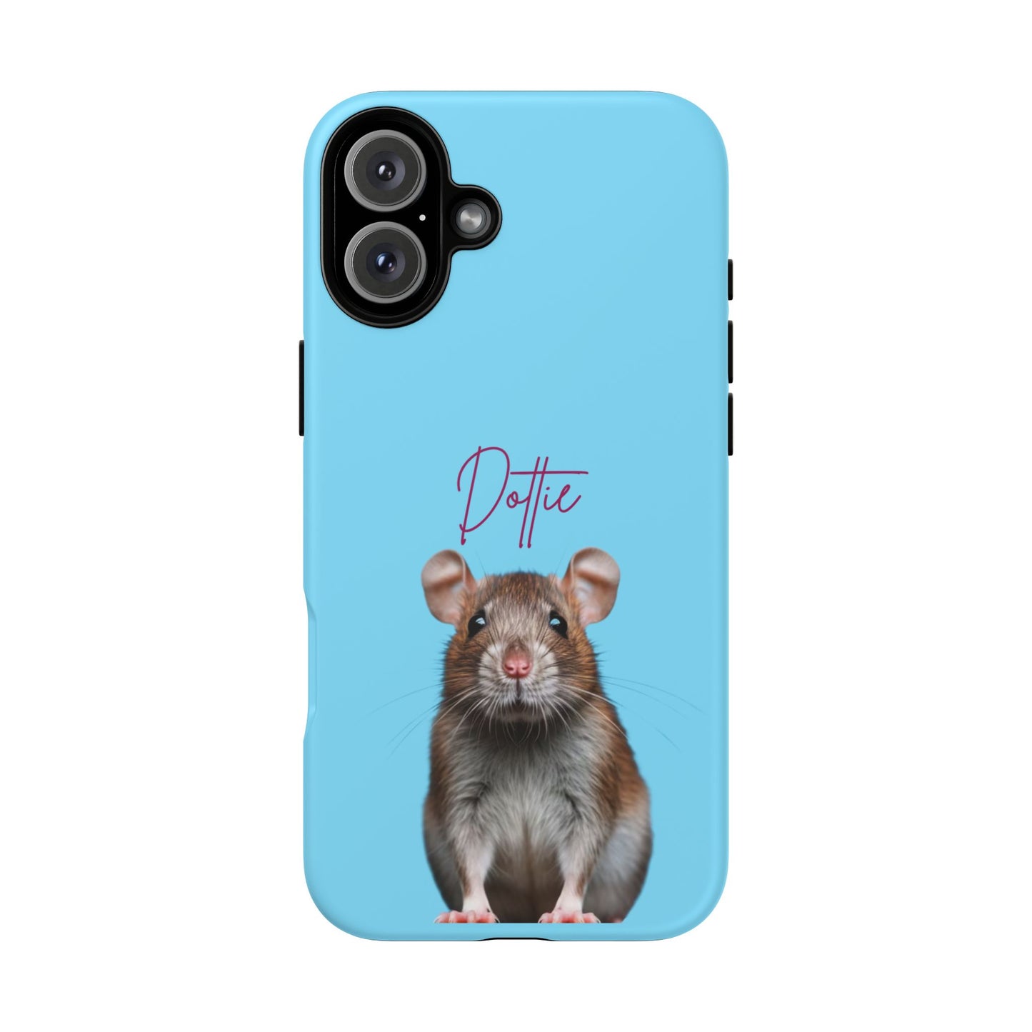 Customizable Pet Tough Phone Case Your Pet Photo or Digital Painting with Name_8 iPhone 16, 15 Pro Max, 15 Plus, Samsung S24 Ultra, Pixel 7