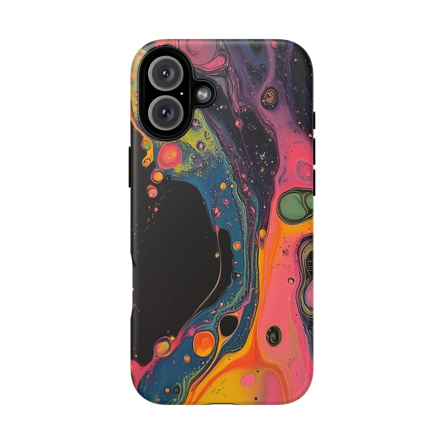 Psychedelic Modern Abstract_8 Customizable Tough Phone Case for iPhone 16, 15 Pro Max, Samsung S24 Ultra, Pixel 7 & more