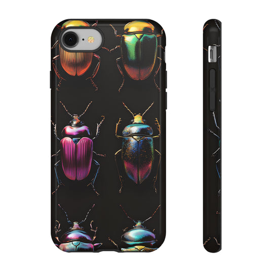 3D-ish Insects_1 Customizable Tough Phone Case for iPhone 16, 15 Pro Max, Samsung S24 Ultra, Pixel 7 & more