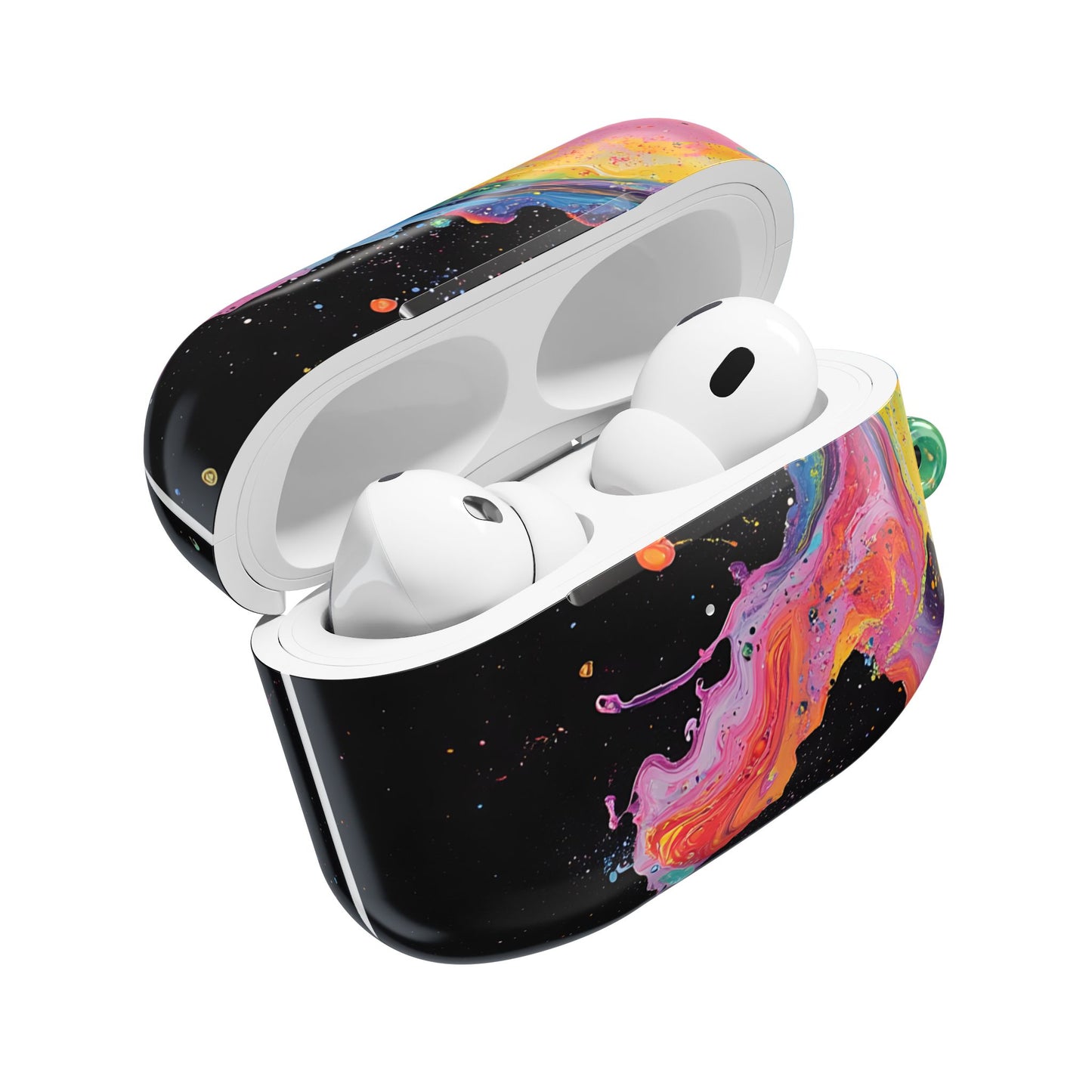 Psychedelic Modern Abstract_9 Customizable AirPods Case, Protective Cover, Unique Design