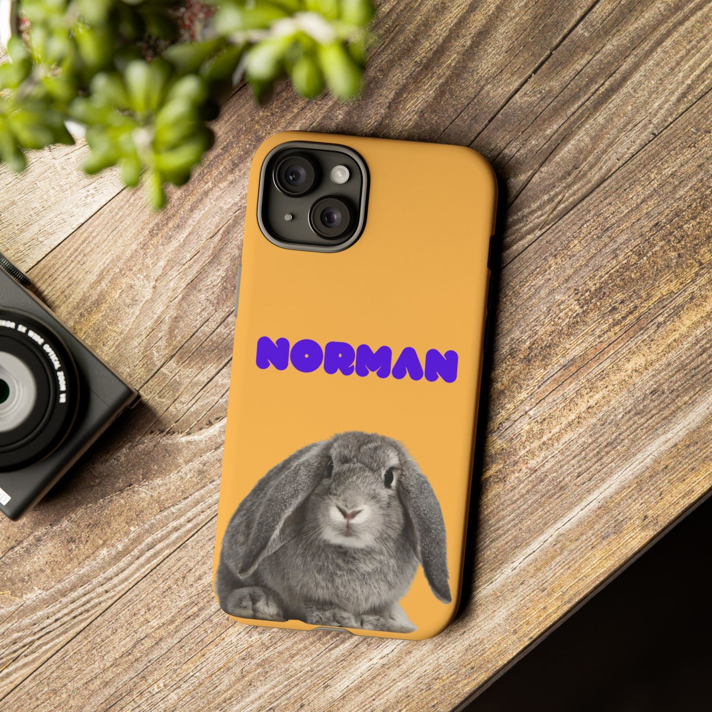 Customizable Pet Tough Phone Case Your Pet Photo or Digital Painting with Name_7