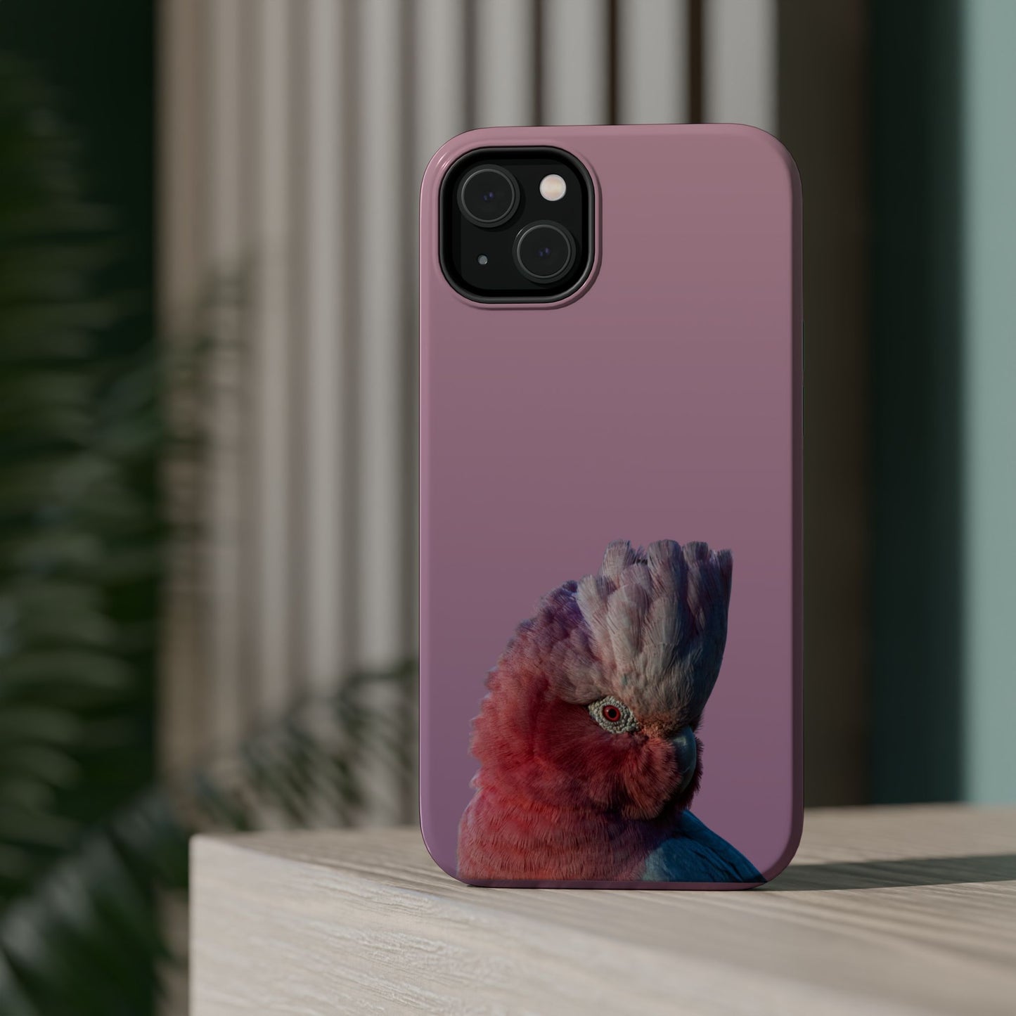 Galah - Magnetic Impact-Resistant Phone Case - Fono Caso x EstebantheNatureman - Wildlife Photography Case - Gift for Bird Lovers