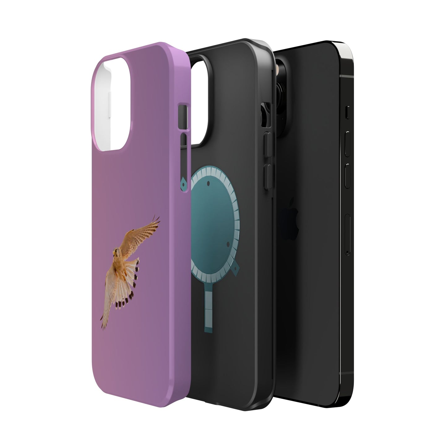 Nankeen Kestral - Magnetic Impact-Resistant Case - Fono Caso x EstebantheNatureman - Wildlife Case - Gift for Bird Lovers