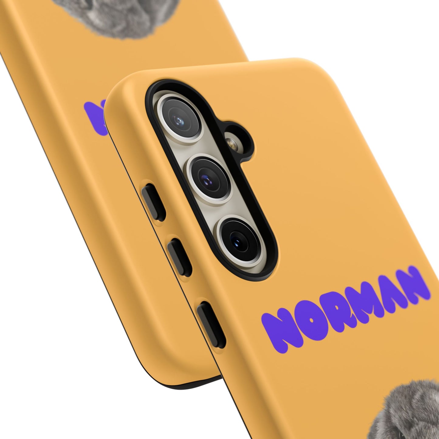 Customizable Pet Tough Phone Case Your Pet Photo or Digital Painting with Name_7