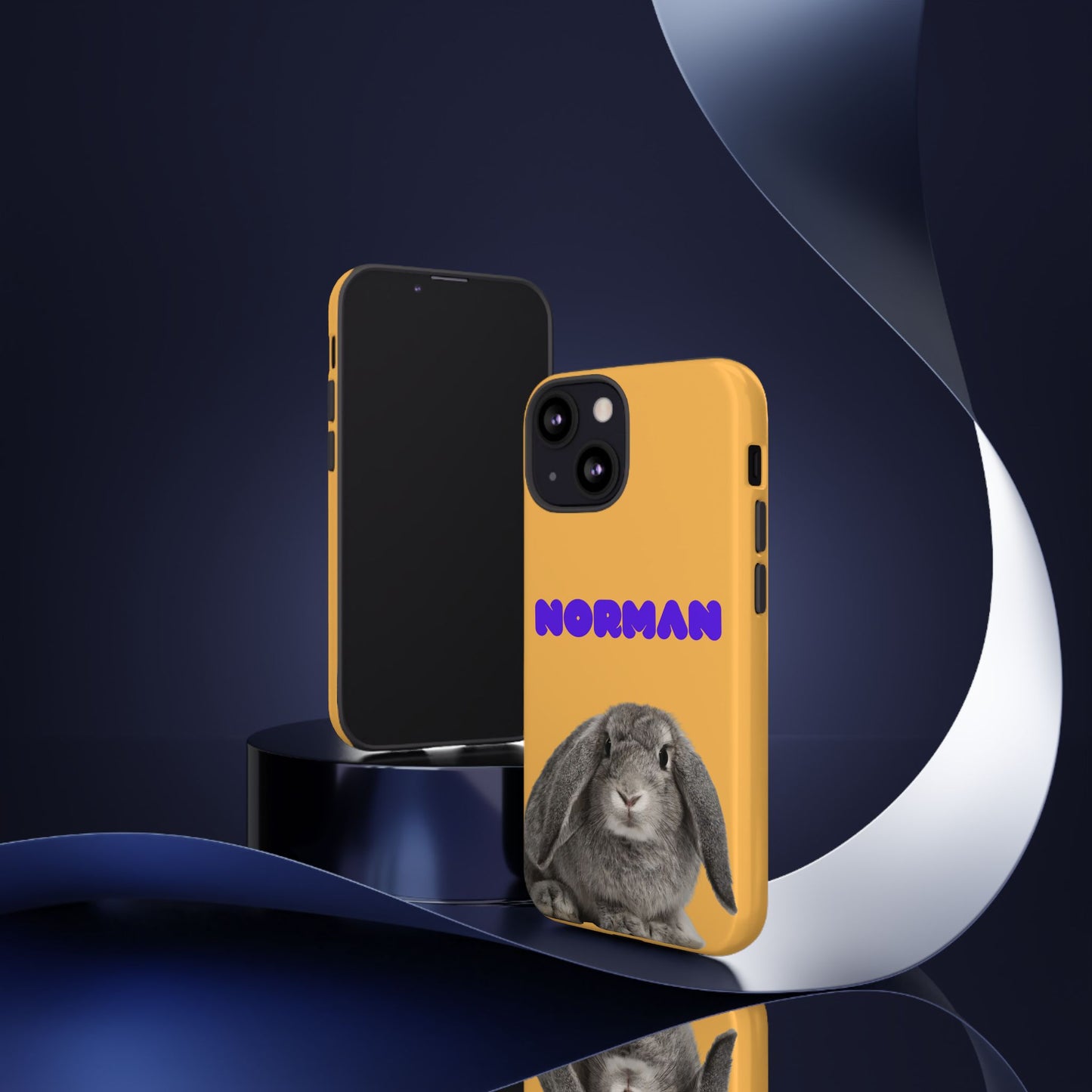 Customizable Pet Tough Phone Case Your Pet Photo or Digital Painting with Name_7