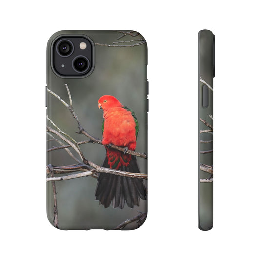 Australian King Parrot - Tough Phone Case - Fono Caso x EstebantheNatureman - Wildlife Photography Case - Gift for Bird Lovers