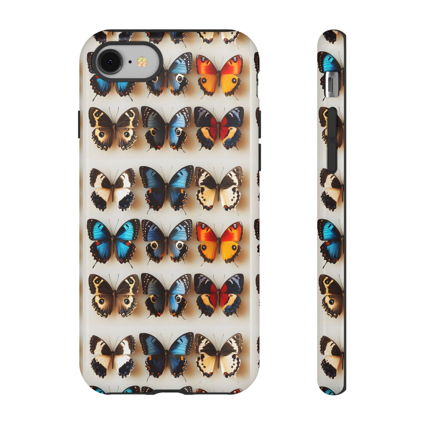 3D-ish Insects_2 Customizable Tough Phone Case for iPhone 16, 15 Pro Max, Samsung S24 Ultra, Pixel 7 & more