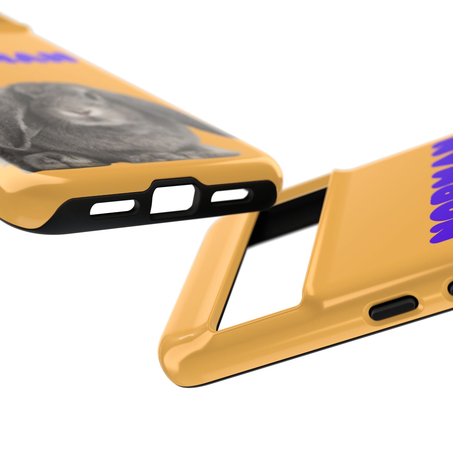Customizable Pet Tough Phone Case Your Pet Photo or Digital Painting with Name_7