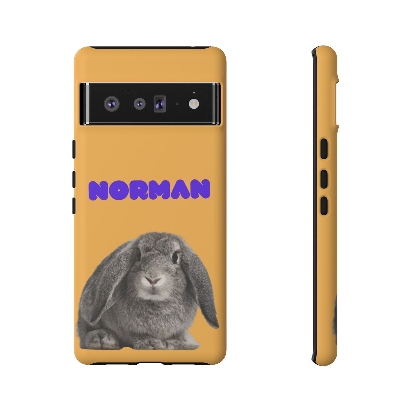 Customizable Pet Tough Phone Case Your Pet Photo or Digital Painting with Name_7