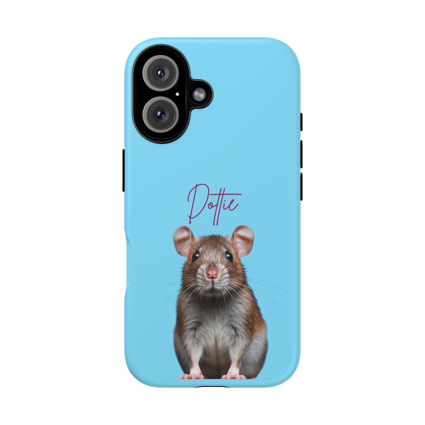 Customizable Pet Tough Phone Case Your Pet Photo or Digital Painting with Name_8 iPhone 16, 15 Pro Max, 15 Plus, Samsung S24 Ultra, Pixel 7