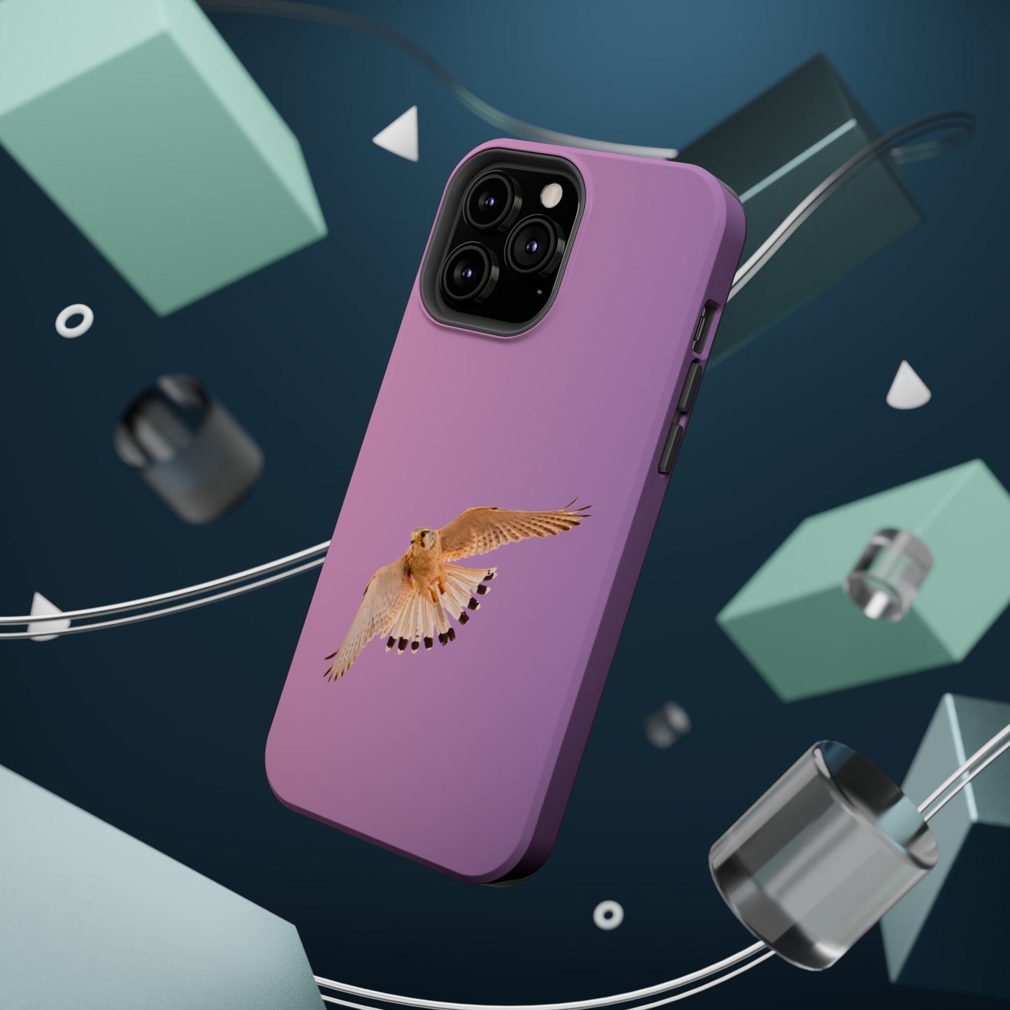 Nankeen Kestral - Magnetic Impact-Resistant Case - Fono Caso x EstebantheNatureman - Wildlife Case - Gift for Bird Lovers