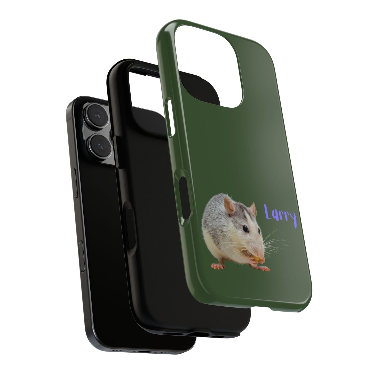 Custom Pet Tough Phone Case Your Pet Photo or Digital Painting with Name_1 for iPhone 15, 15 Pro Max, 15 Plus, Samsung S24 Ultra, Pixel 7