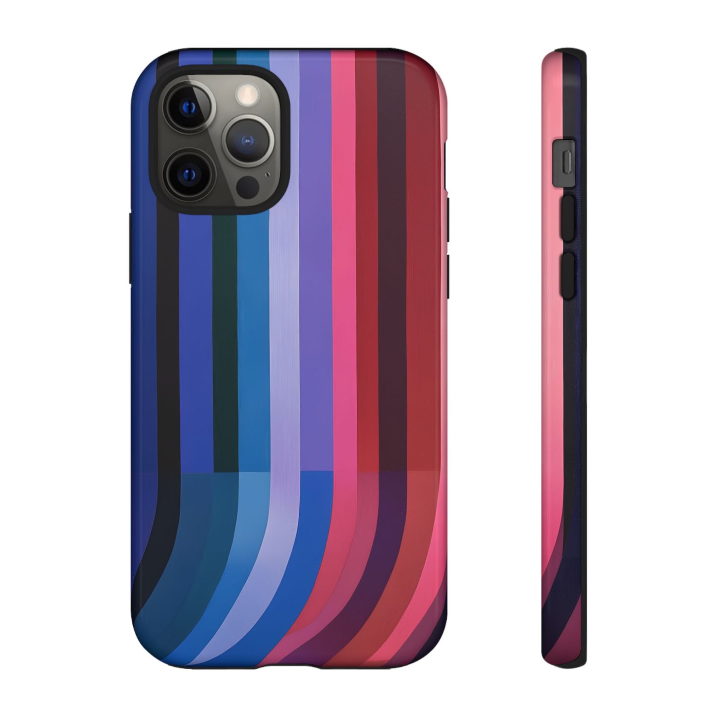 Colorful Modern Abstract_12 Customizable Tough Phone Case for iPhone 16, 15 Pro Max, Samsung S24 Ultra, Pixel 7 & more