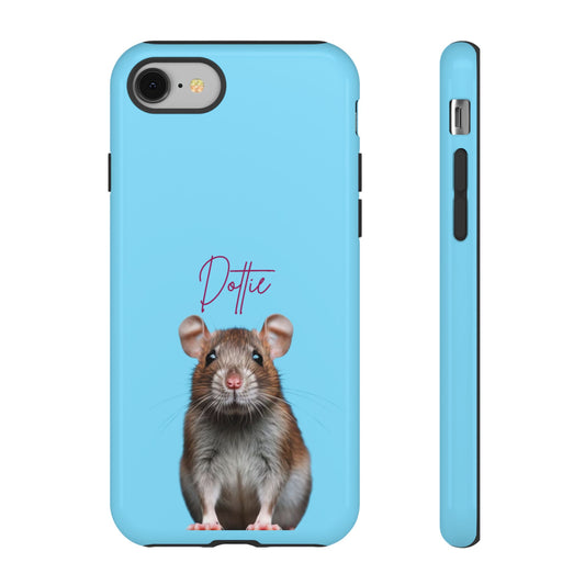 Customizable Pet Tough Phone Case Your Pet Photo or Digital Painting with Name_8 iPhone 16, 15 Pro Max, 15 Plus, Samsung S24 Ultra, Pixel 7
