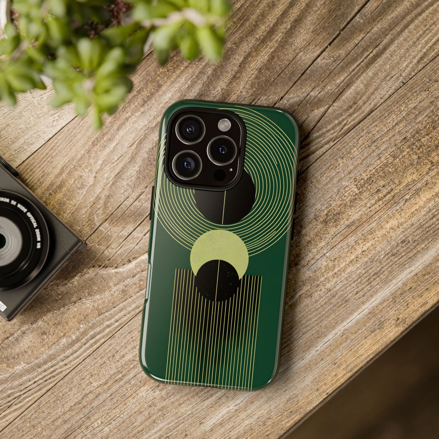 Mid-Century Modern Abstract_7 Customizable Tough Phone Case for iPhone 16, 15 Pro Max, Samsung S24 Ultra, Pixel 7 & more