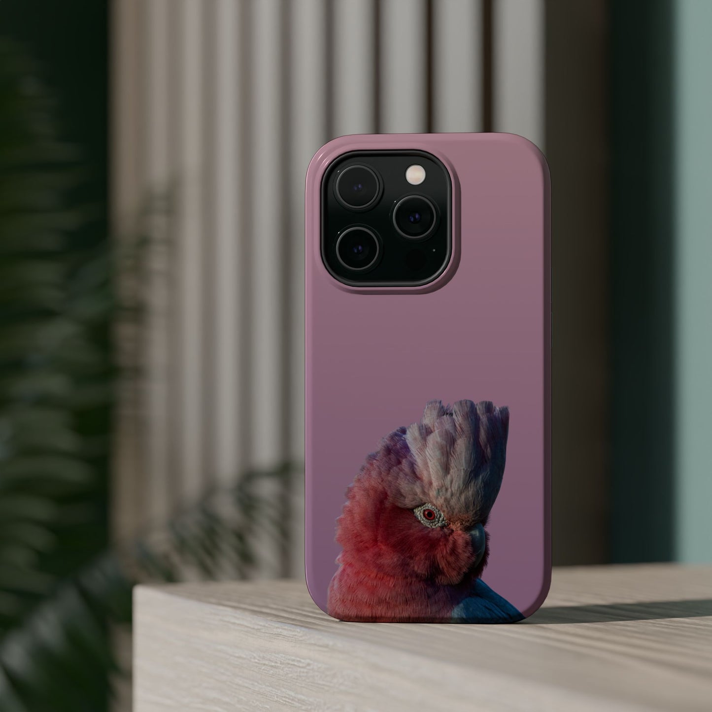 Galah - Magnetic Impact-Resistant Phone Case - Fono Caso x EstebantheNatureman - Wildlife Photography Case - Gift for Bird Lovers