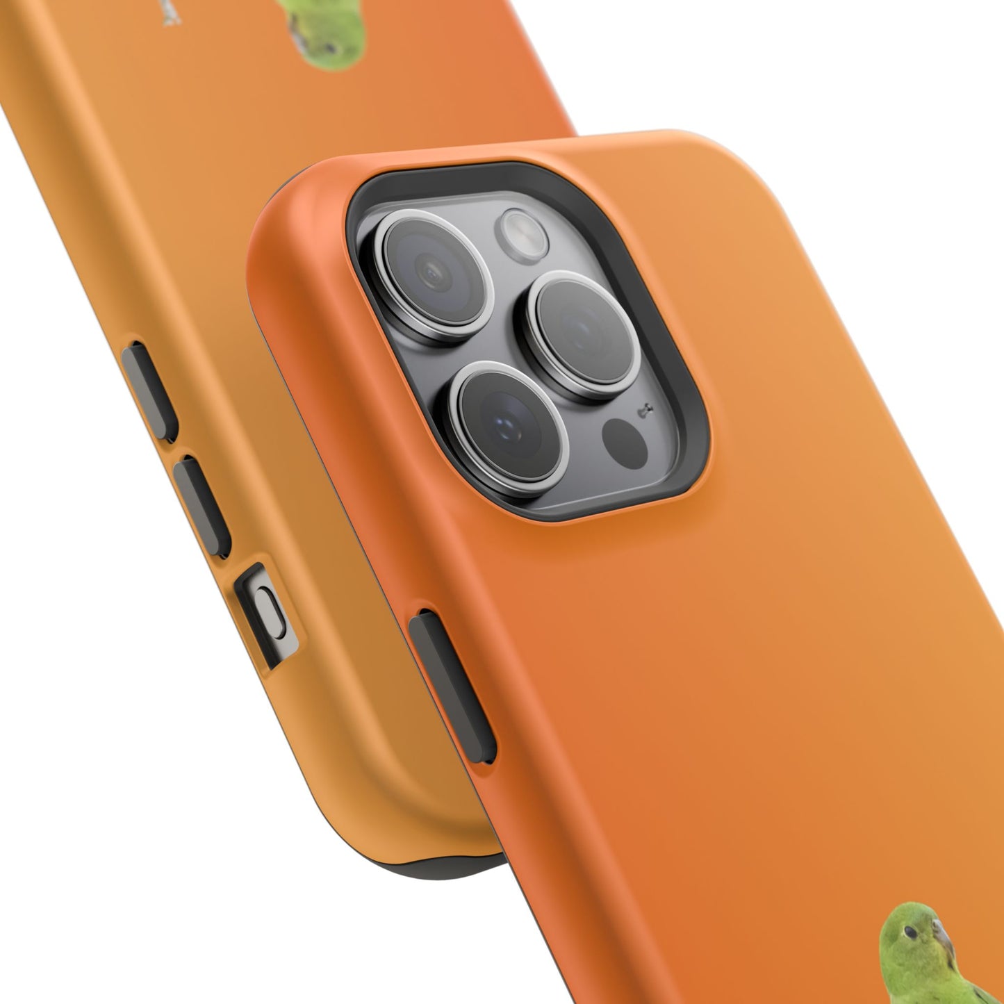 Orange-bellied Parrot - Magnetic Impact-Resistant Phone Case - Fono Caso x EstebantheNatureman - Wildlife Case - Gift for Bird Lovers