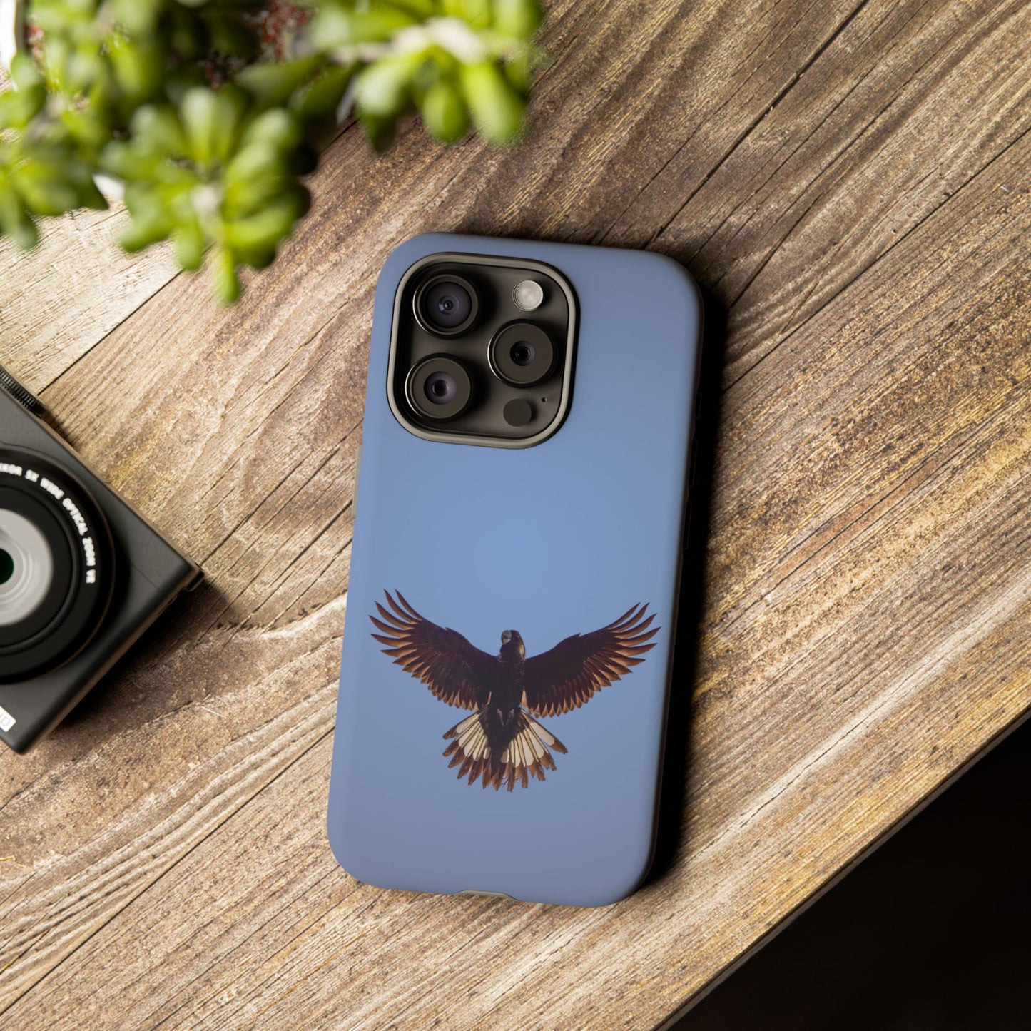 Baudins Black Cockatoo 1 - Tough Phone Case - Fono Caso x EstebantheNatureman - Wildlife Photography Case - Gift for Bird Lovers