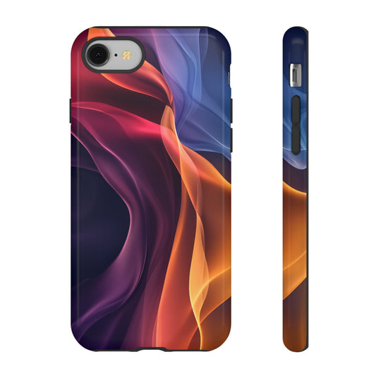 Colorful Modern Abstract_1 Customizable Tough Phone Case for iPhone 16, 15 Pro Max, Samsung S24 Ultra, Pixel 7 & more