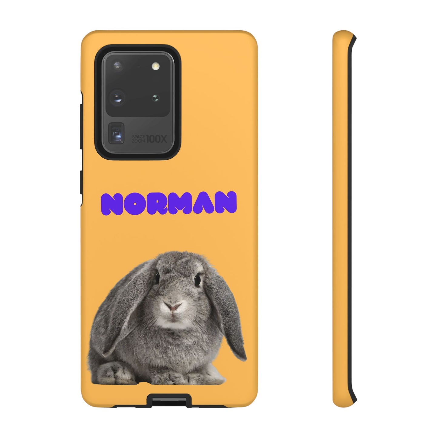Customizable Pet Tough Phone Case Your Pet Photo or Digital Painting with Name_7