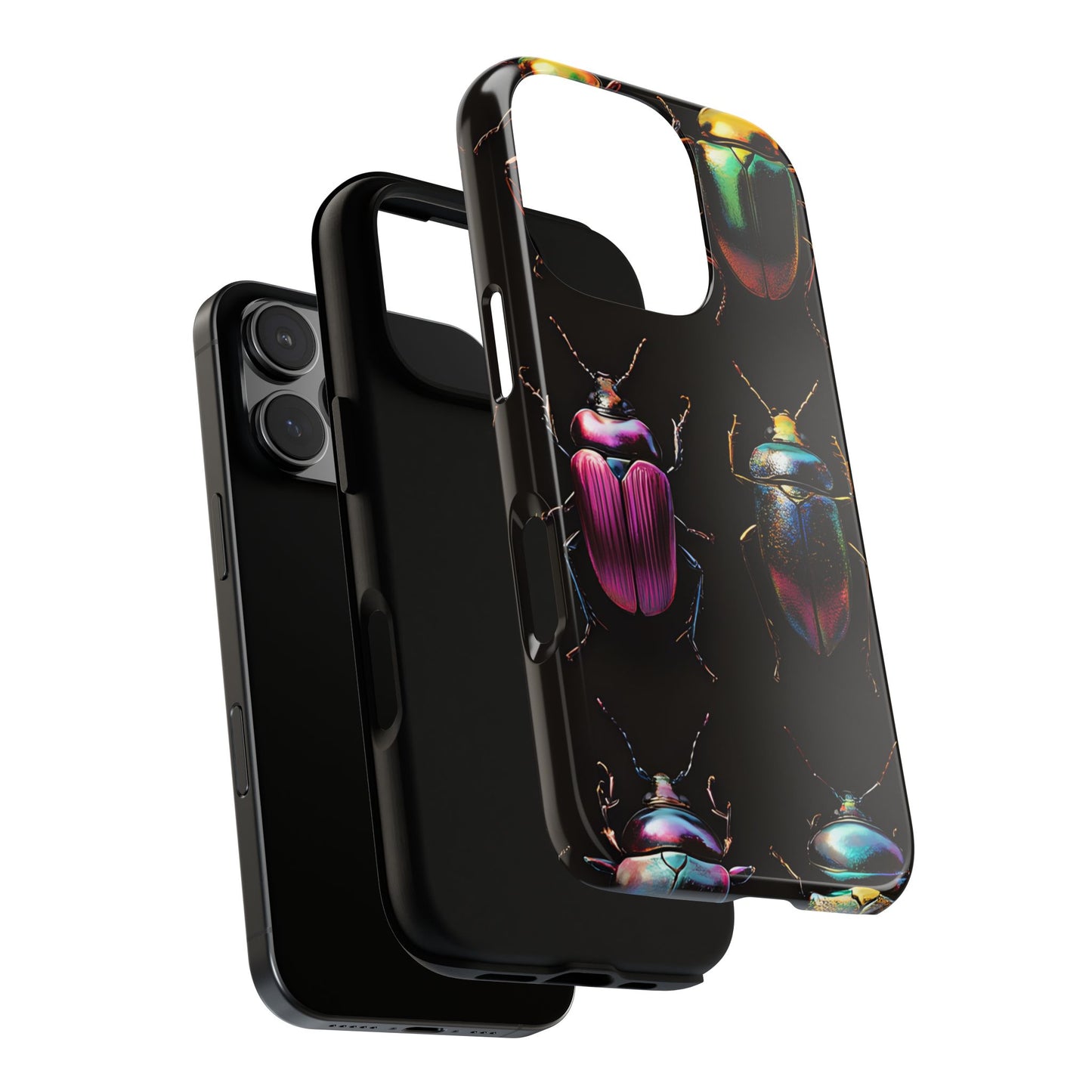 3D-ish Insects_1 Customizable Tough Phone Case for iPhone 16, 15 Pro Max, Samsung S24 Ultra, Pixel 7 & more