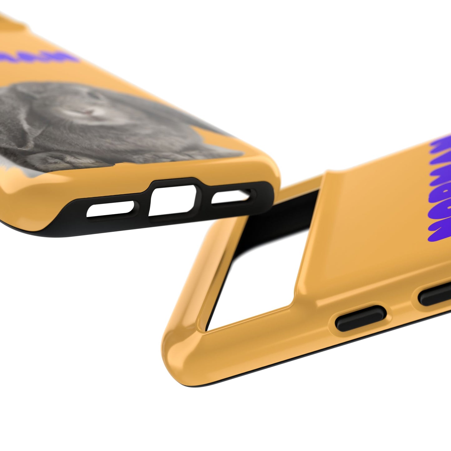 Customizable Pet Tough Phone Case Your Pet Photo or Digital Painting with Name_7