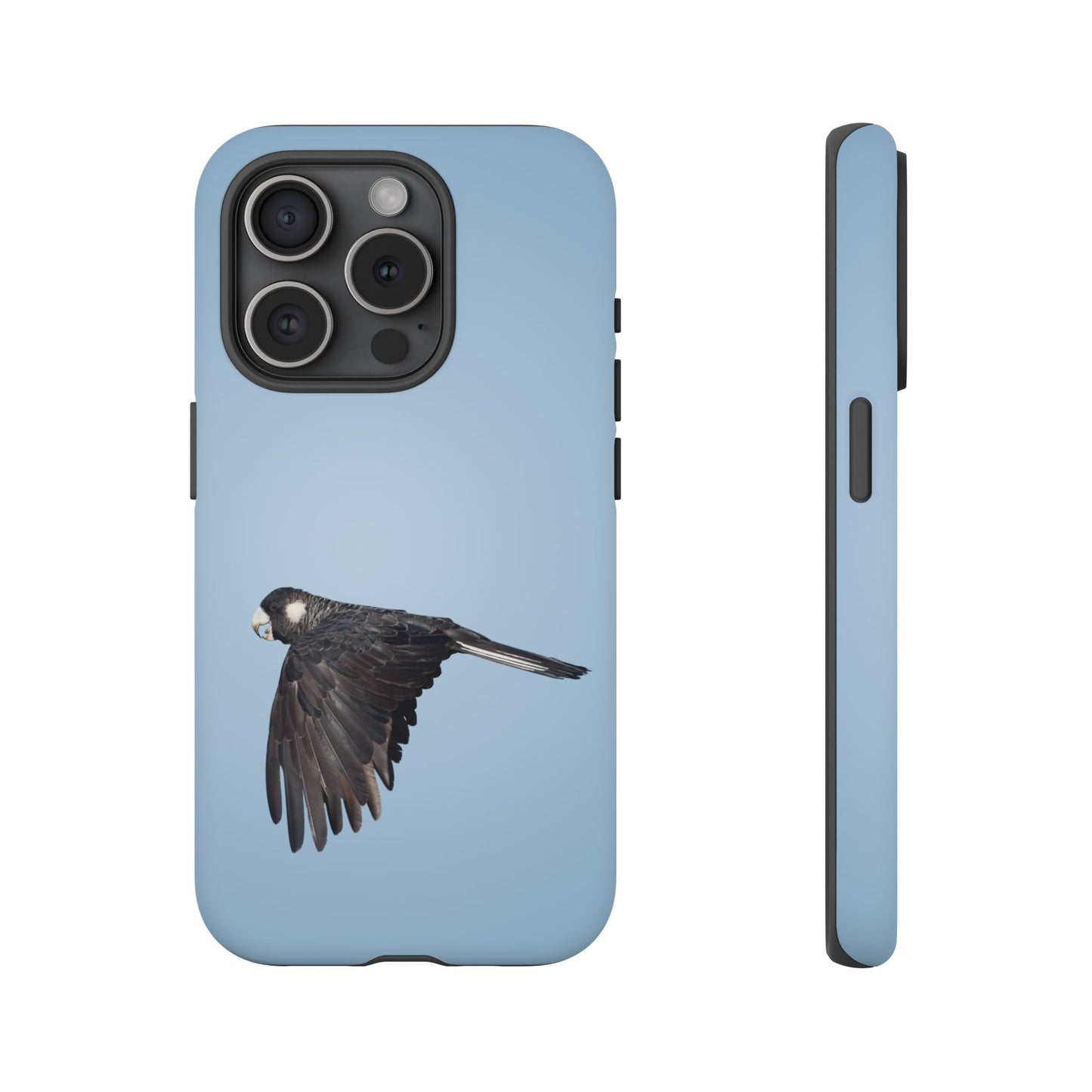 Baudins Black Cockatoo - Tough Phone Case - Fono Caso x EstebantheNatureman - Wildlife Photography Case - Gift for Bird Lovers