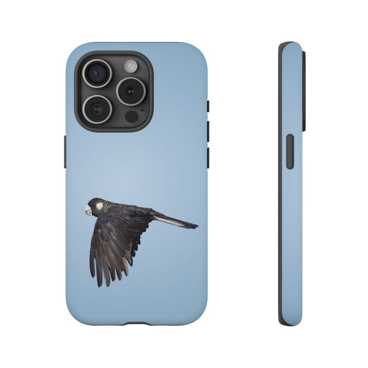 Baudins Black Cockatoo - Tough Phone Case - Fono Caso x EstebantheNatureman - Wildlife Photography Case - Gift for Bird Lovers