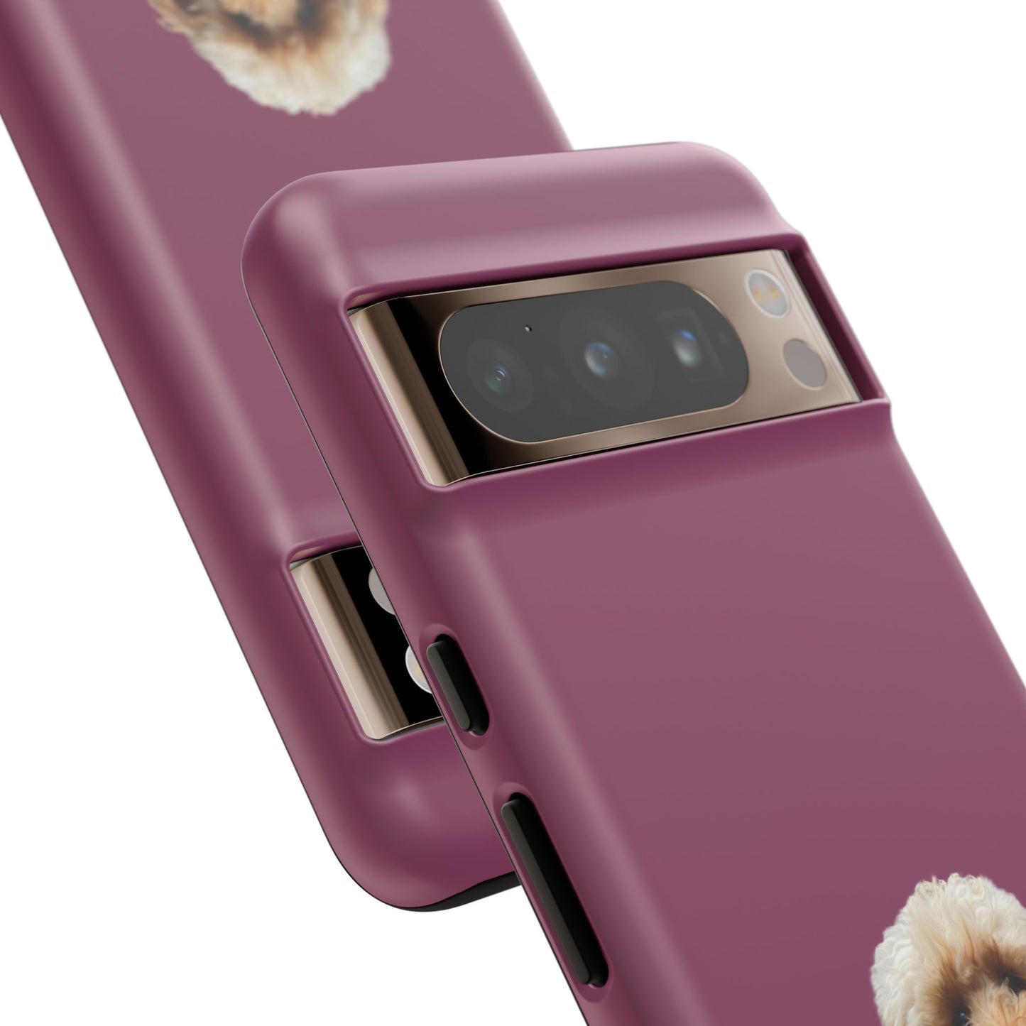 Customizable Pet Tough Phone Case Your Pet Photo or Digital Painting with Name_9 iPhone 16, 15 Pro Max, 15 Plus, Samsung S24 Ultra, Pixel 7