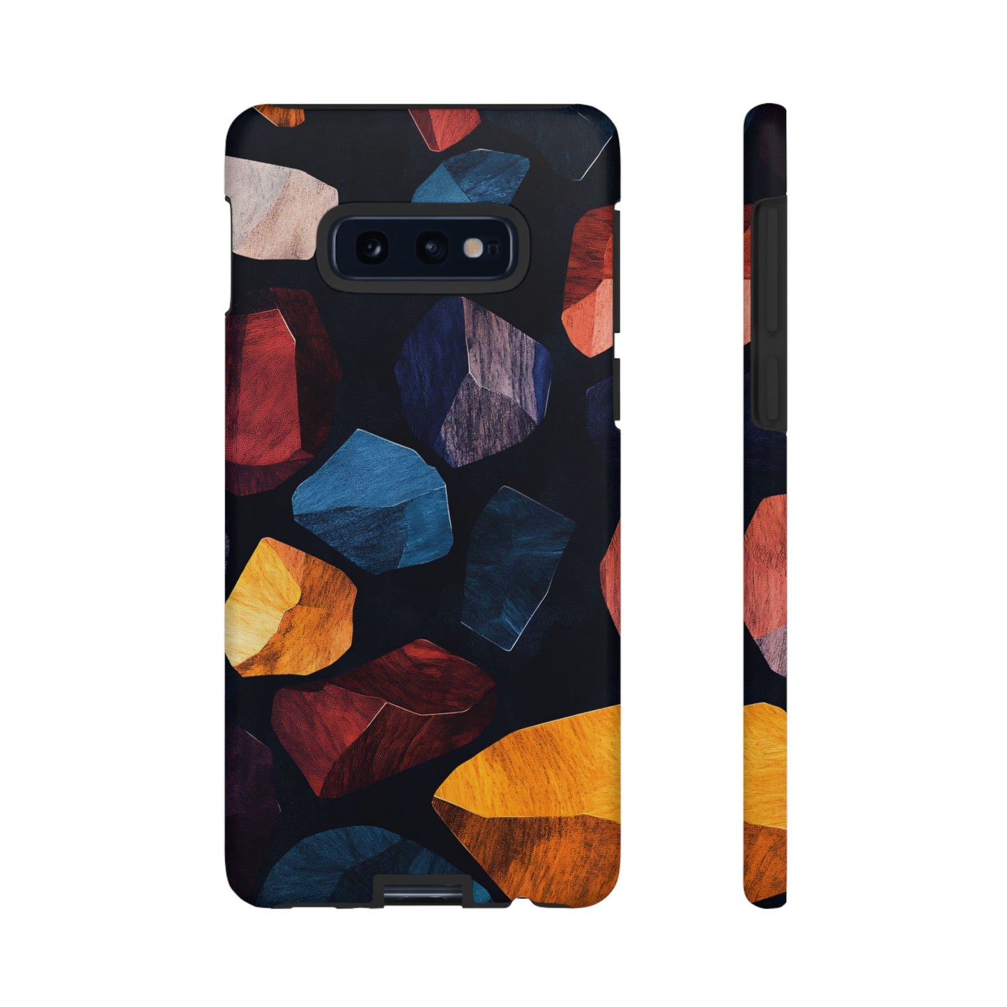 Colorful Abstract Organic Shapes_2 Customizable Tough Phone Case for iPhone 16, 15 Pro Max, Samsung S24 Ultra, Pixel 7 & more