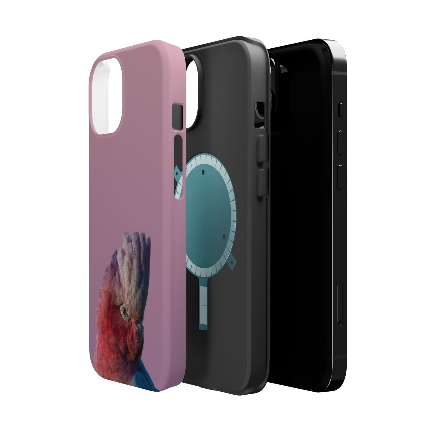 Galah - Magnetic Impact-Resistant Phone Case - Fono Caso x EstebantheNatureman - Wildlife Photography Case - Gift for Bird Lovers