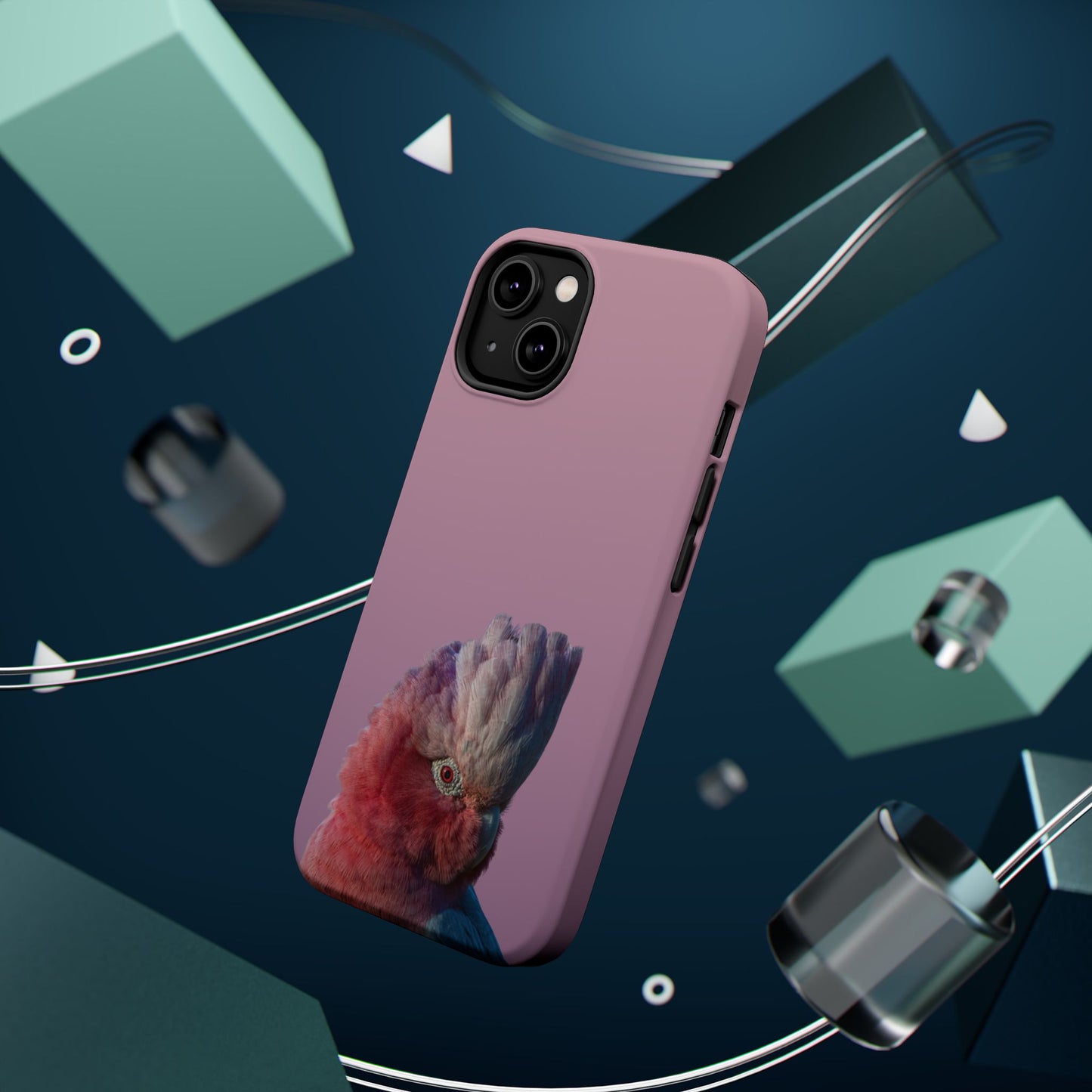 Galah - Magnetic Impact-Resistant Phone Case - Fono Caso x EstebantheNatureman - Wildlife Photography Case - Gift for Bird Lovers