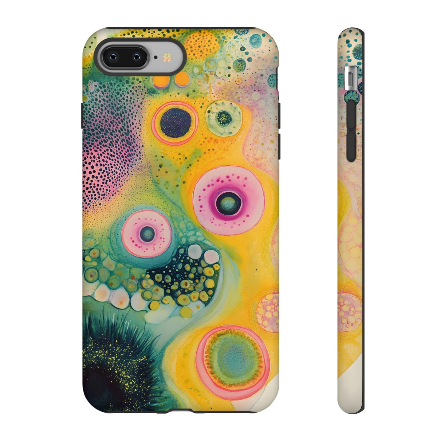 Colorful Abstract Organic Shapes_16 Customizable Tough Phone Case for iPhone 16, 15 Pro Max, Samsung S24 Ultra, Pixel 7 & more