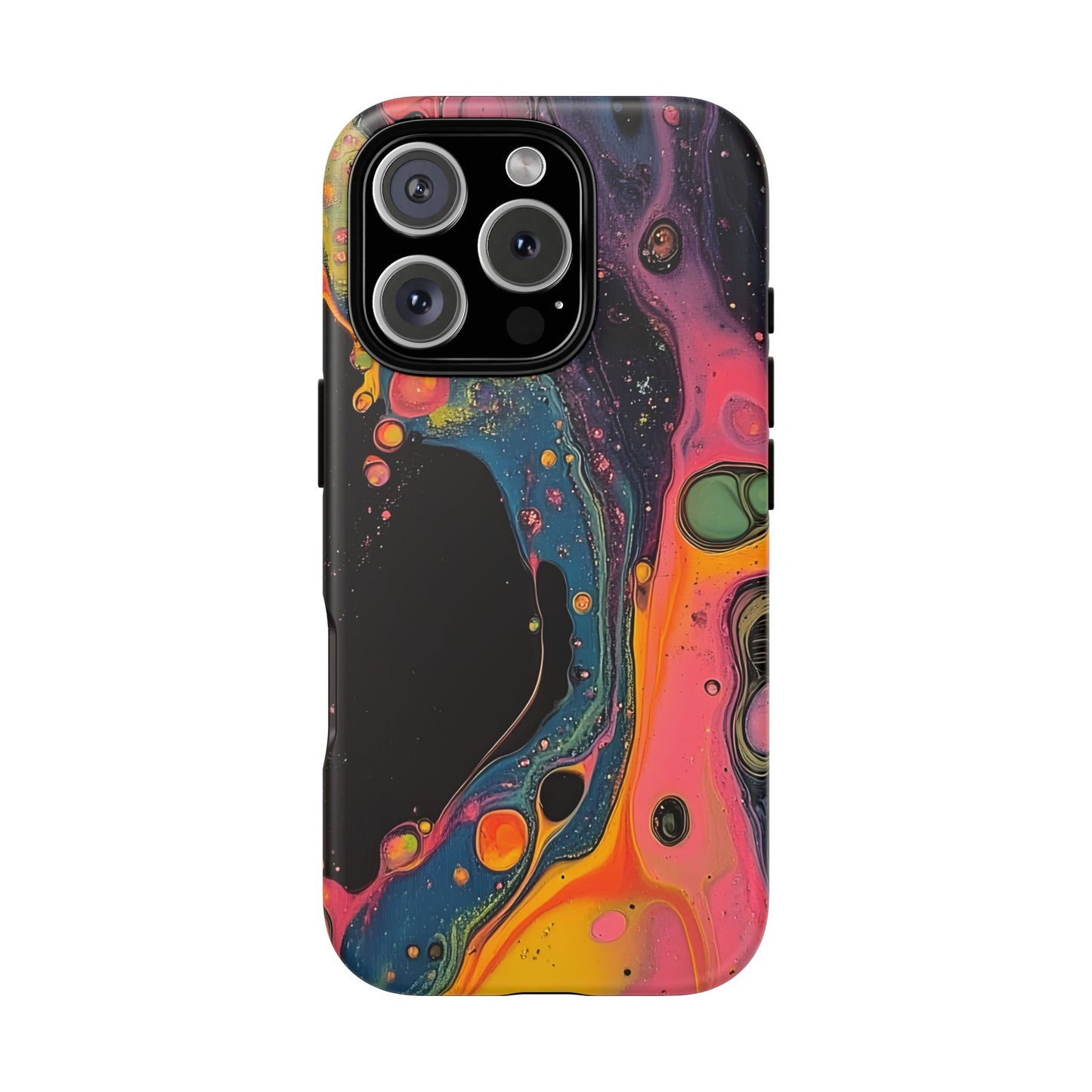 Psychedelic Modern Abstract_8 Customizable Tough Phone Case for iPhone 16, 15 Pro Max, Samsung S24 Ultra, Pixel 7 & more