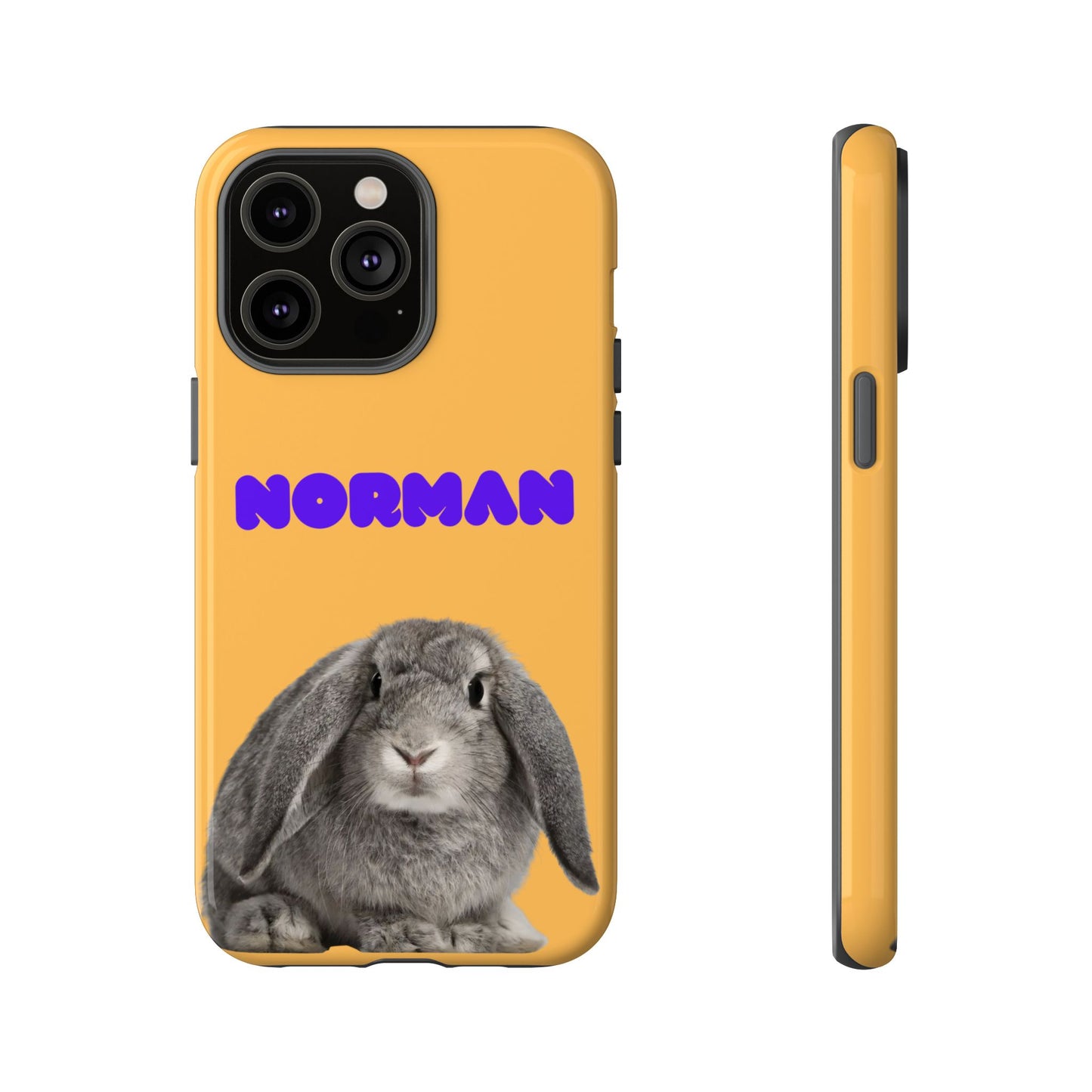 Customizable Pet Tough Phone Case Your Pet Photo or Digital Painting with Name_7