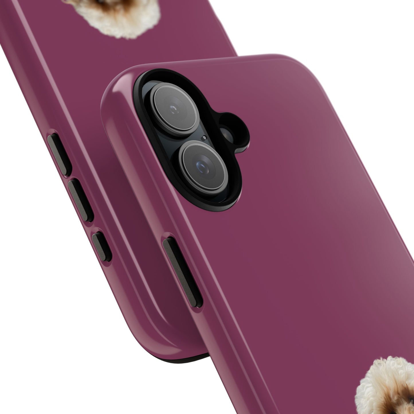 Customizable Pet Tough Phone Case Your Pet Photo or Digital Painting with Name_9 iPhone 16, 15 Pro Max, 15 Plus, Samsung S24 Ultra, Pixel 7