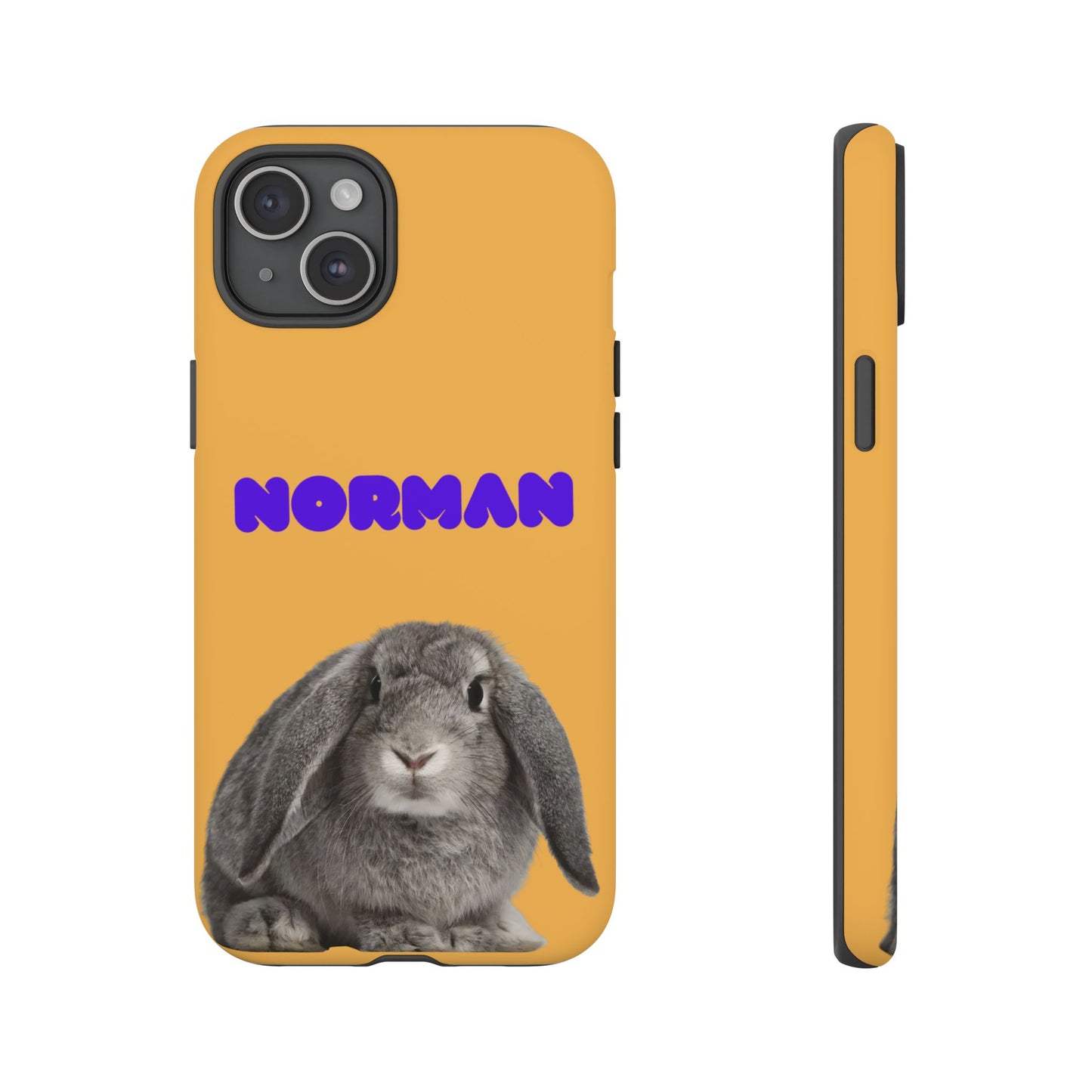 Customizable Pet Tough Phone Case Your Pet Photo or Digital Painting with Name_7