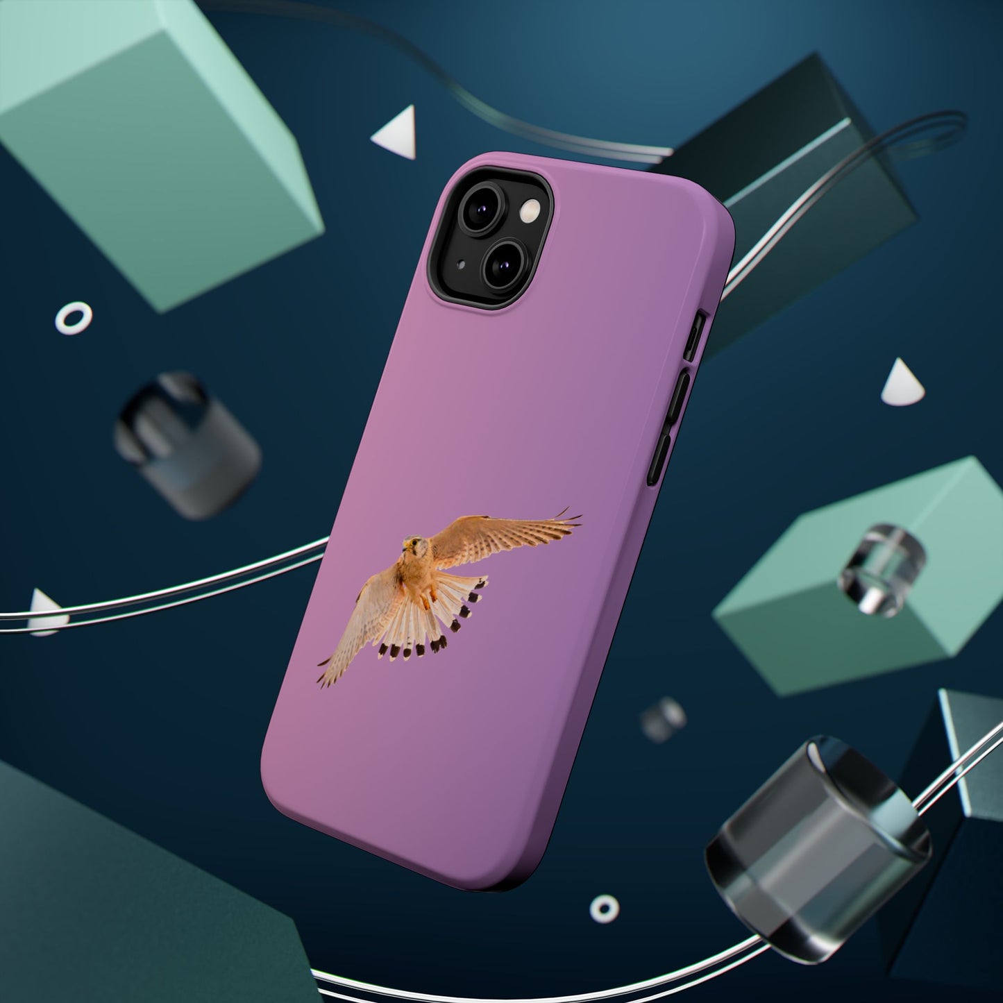 Nankeen Kestral - Magnetic Impact-Resistant Case - Fono Caso x EstebantheNatureman - Wildlife Case - Gift for Bird Lovers