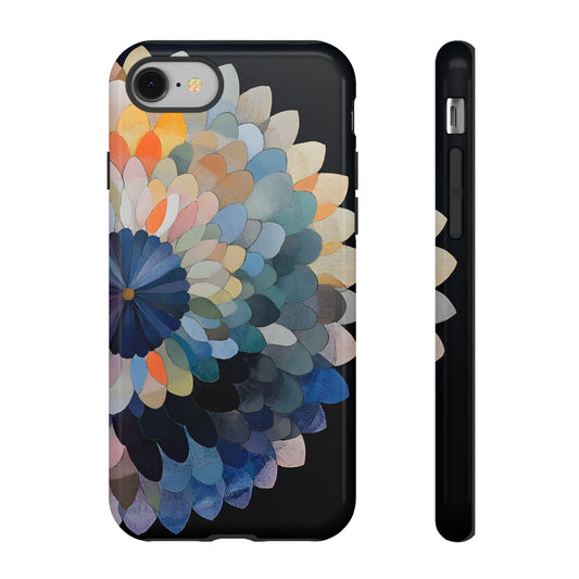 Colorful Abstract Organic Shapes_7 Customizable Tough Phone Case for iPhone 16, 15 Pro Max, Samsung S24 Ultra, Pixel 7 & more
