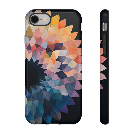 Colorful Abstract Organic Shapes_8 Customizable Tough Phone Case for iPhone 16, 15 Pro Max, Samsung S24 Ultra, Pixel 7 & more