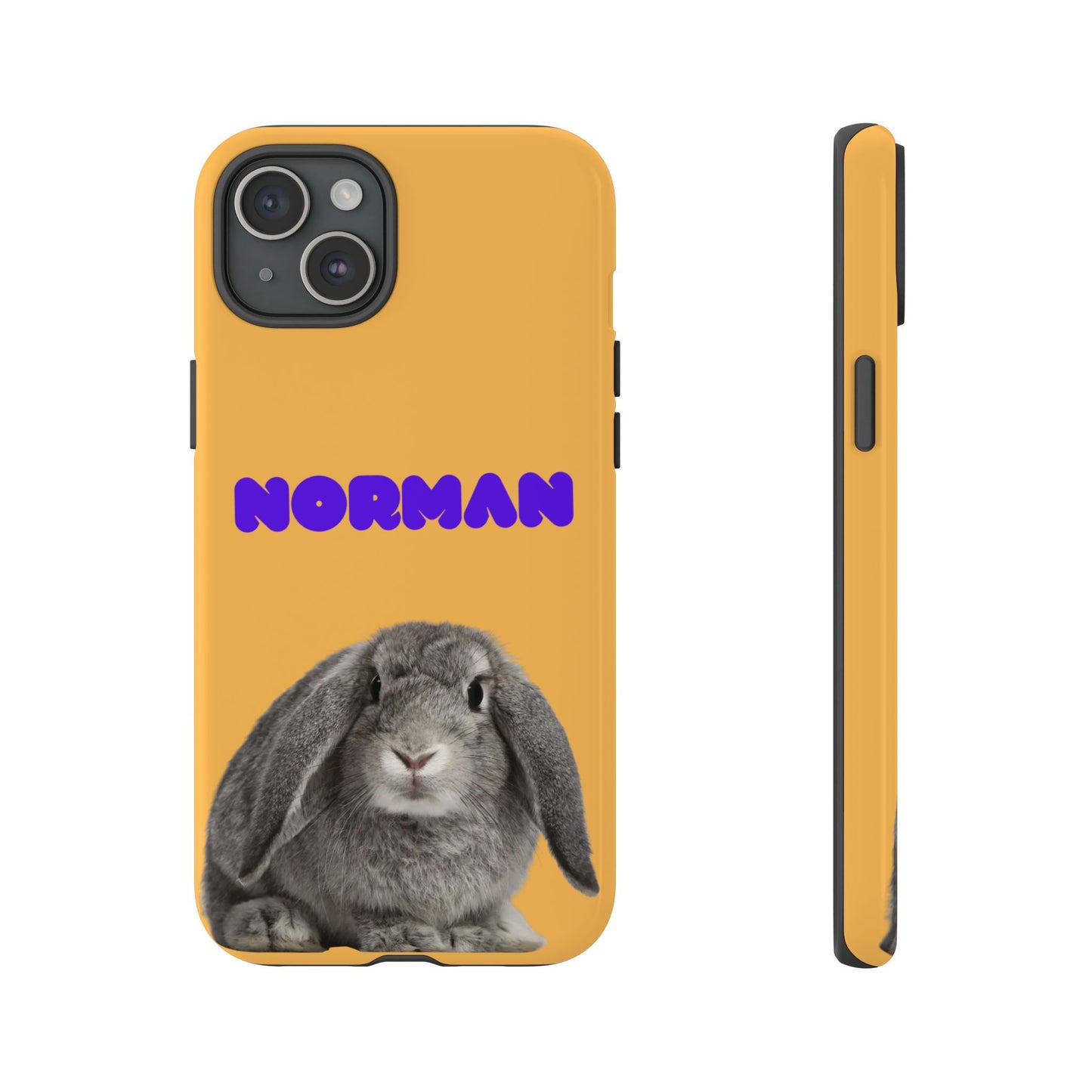 Customizable Pet Tough Phone Case Your Pet Photo or Digital Painting with Name_7