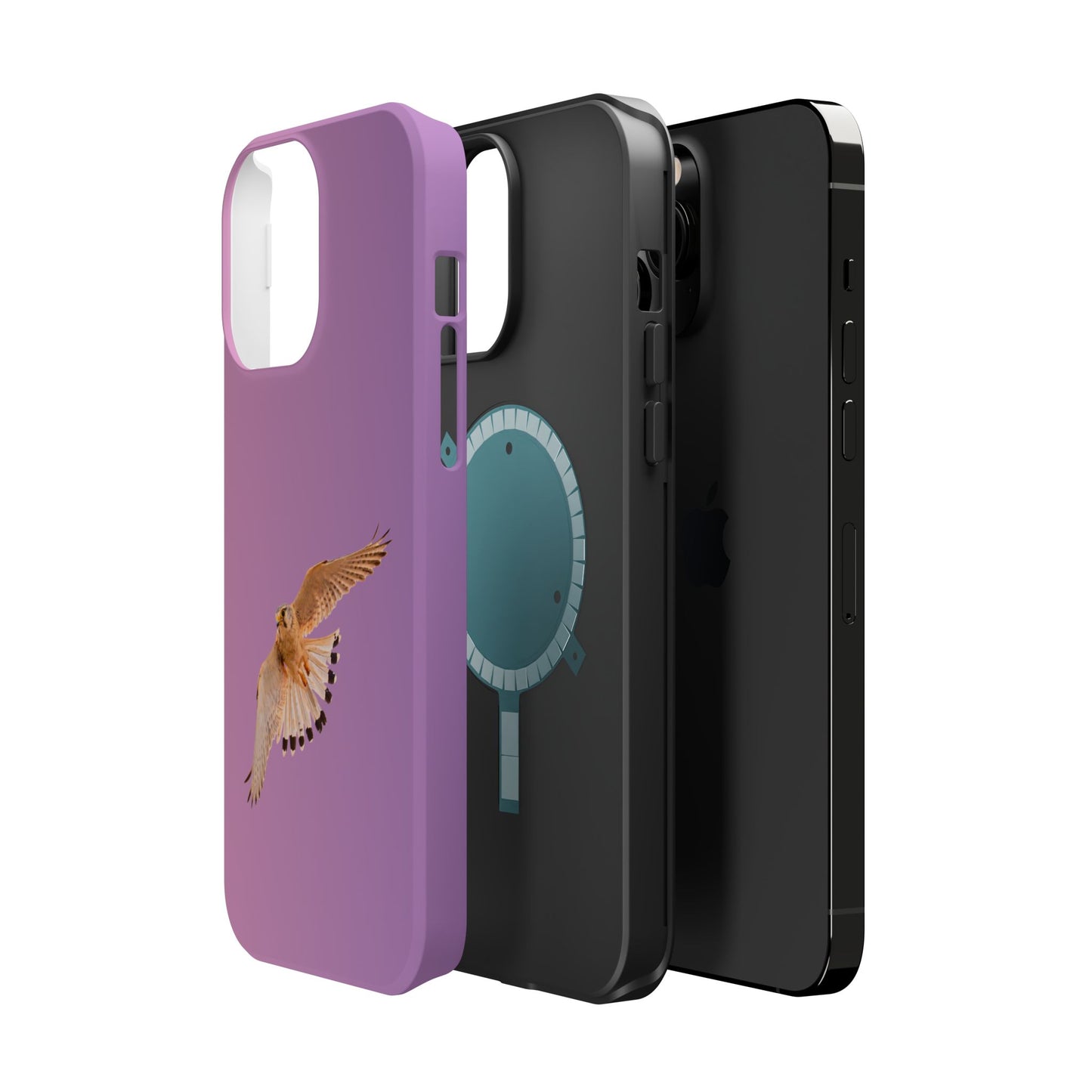 Nankeen Kestral - Magnetic Impact-Resistant Case - Fono Caso x EstebantheNatureman - Wildlife Case - Gift for Bird Lovers