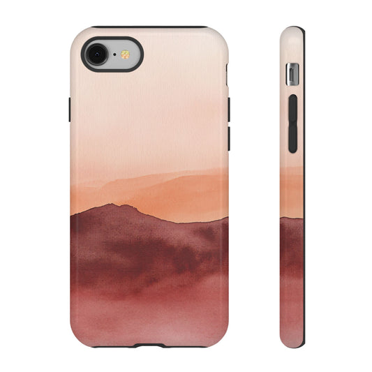 Water Color Abstract Landscape_16 Customizable Tough Phone Case for iPhone 16, 15 Pro Max, Samsung S24 Ultra, Pixel 7 & more
